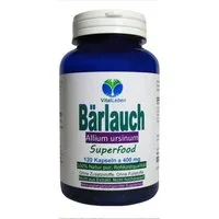 VitalLeben Bärlauch Wilder Knoblauch Frischblatt-Wildwuchs ohne Zusatzstoffe Kapseln, 1 er Dose à 120 St., 48 g, Art. 26795-120