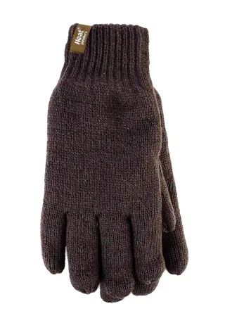 Heat Holders Herren Fleece gefütterte warme Handschuhe für den Winter
