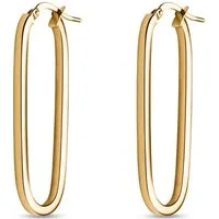 CHRIST Paar Creolen CHRIST Damen-Creolen 375er Gelbgold (Paar)