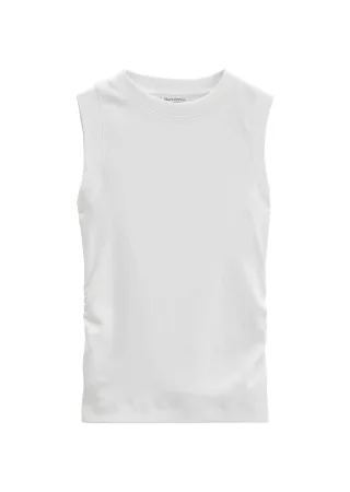 Marc OPolo Casual - Tanktop regular White - Gr. - S