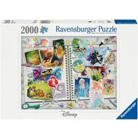 Ravensburger Puzzle Disney, Scrapbook, 2000 Puzzleteile, Made in Germany