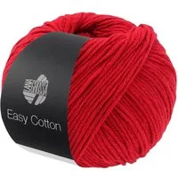 LANA GROSSA EASY COTTON Häkelwolle, 123 m (Weiches Garn für Strick- und Häkelprojekte), 50 g