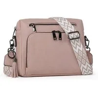 TAN.TOMI Umhängetasche Damen Crossbody Bag Moderne Taschen mit Abnehmbar Schultergurt, Für Tägliches Arbeiten Einkaufen Verabredungen Reisen