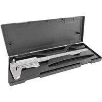 WELDINGER Messschieber Messschieber / Schiebelehre 15cm mit Arretierung, max. 150 mm, 2-St.