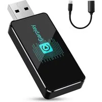 Vivitar CarPlay Wireless Adapte für iPhone – 2025 Neueste Version USB-Adapter 3,5-mm-Klinke zu USB Typ A, Wireless USB Carplay Stick Plug & Play für iOS 10+ Schnelle Verbindung