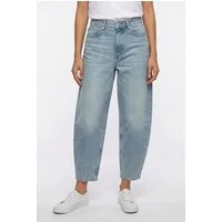 Marc O'Polo High-waist-Jeans barrel cropped mit CIRCULOSE