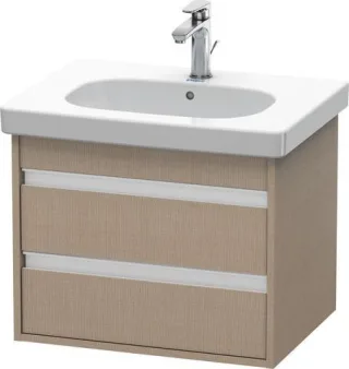 Duravit Ketho Waschtischunterbau wandhängend Leinen Matt 600x455x480 mm - KT665007575 KT665007575