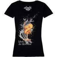 Hangowear Trachtenshirt Trachtenshirt Damen - FENJA - schwarz