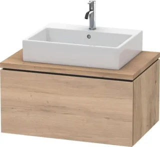 Duravit L-Cube Konsolen-Waschtischunterbau wandhängend 820x547x400 Az 1 Front: Ei LC581205555