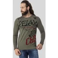 Cipo & Baxx T-Shirt Sweatshirts mit lässigem Print