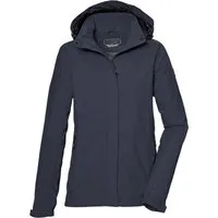 Killtec Outdoorjacke KOS 51 WMN JCKT Damenjacke: wasserdicht, atmungsaktiv, verstellbar, abnehmbare Kapuze