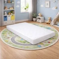 Kindermatratze Babymatratze 11 cm atmungsaktiv weich Baumwolle H2, Best for Kids, 11 cm hoch, (Einzelartikel, 1 × Babymatratze), Atmungsaktiver Schaumkern, fördert gesunde Wirbelsäulenhaltung