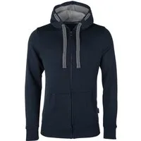 HRM Kapuzensweatjacke Herren Sweatjacke mit Kapuze / Kapuzensweater mit Reißverschluss