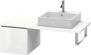 Duravit L-Cube Unterschrank für Konsole Weiß Hochglanz 420x547x400 mm - LC583102222 LC583102222