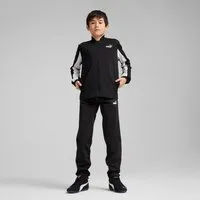 PUMA Trainingsanzug POLY BASEBALL SUIT B (2-tlg), 2-teilig, Jacke mit Stehkragen, mit Logo-Gummiprints