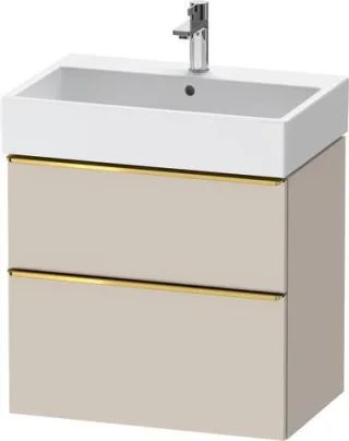 Duravit D-Neo Waschtischunterbau wandhängend Taupe Matt 684x442x625 mm - DE4372034910000 DE4372034910000