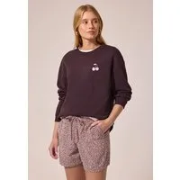 STREET ONE STUDIO Sweatshirt mit Wording und Print