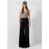 QS Weite Jeans Jeans-Hose Jeans / Slim Fit / High Rise / Flared Leg