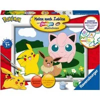 Ravensburger Malen nach Zahlen Pokémon Abenteuer, Made in Europe