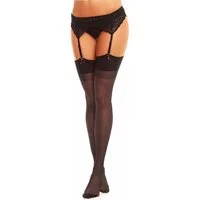 GLAMORY Strapsstrümpfe Delight (1-Paar) in seidig-matter Transparenz