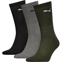 PUMA Socken PUMA UNISEX CREW SOCK 3P (3 Paar) mit farblichem Logo
