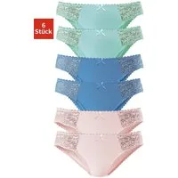 petite fleur by Lascana Jazz-Pants Slips (6er-Pack) aus elastischer Baumwoll-Qualität