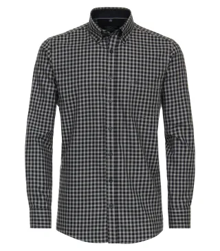 CASAMODA - Freizeithemd blau - Gr. - 3XL