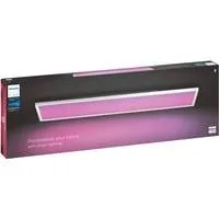White & Color Ambiance Rechteckige Panelleuchte Surimu, LED-Leuchte weiß, 30 x 120 cm
