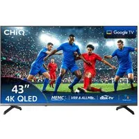 CHiQ U43QST QLED-Fernseher (109 cm/43 Zoll, 4K Ultra HD, 4K UHD TV, Smart-TV, Google TV, Andriod TV, Inkl. Streaming Content, Kompatibel mit Apple AirPlay)