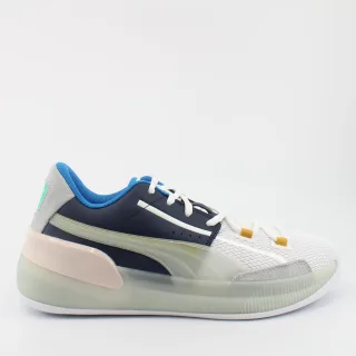 Puma Clyde Hartholz Herren synthetische Schnürtrainer 193664 01