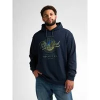 Petrol Industries Hoodie mit Logo Print