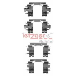 Metzger Bremsbelag-Zubeh?rsatz vorne Honda Civic Crx Integra Jazz Logo