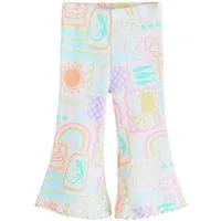 Next Leggings Gerippte Leggings mit Schlag (1-tlg)