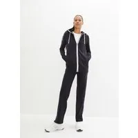bonprix Jogginganzug (Set, 2-tlg), bestehend aus Sweatjacke und Jogginghose, kontrastfarbige Details