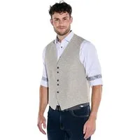 Engbers Anzugweste Herren Sakko-Weste slim fit, Beige