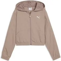 PUMA Kapuzensweatjacke T7 Kurze Jacke Mädchen