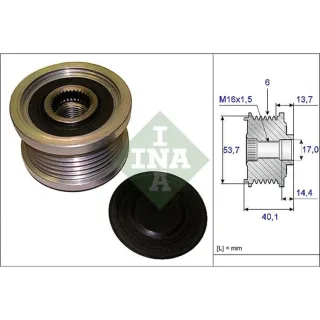 Ina Generatorfreilauf BMW Chevrolet Opel 535020210