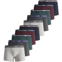 Jack & Jones Boxer Jungen Boxershort 10er Pack Baumwolle (Packung, 10er Pack)