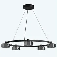 doporro LED Pendelleuchte Hängeleuchte LED Höhenverstellbar 3 Farbtemperaturen 30W Alivetta7915, LED-Deckenlampe