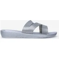 Jenny Fairy Jenny Fairy Damen Flip-Flops 40 silberfarben 5905588621065 Badepantolette