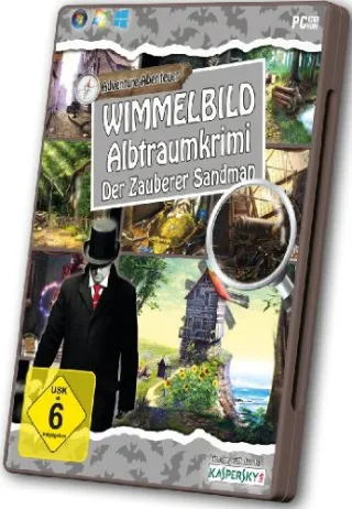 Wimmelbild Albtraumkrimi: Der Zauberer Sandmann