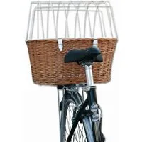 Aumüller Tierfahrradkorb Fahrrad-Tierkorb mit Halter, L: 52 cm, Gepäckträgermontage