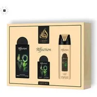 Lattafa Duft-Set Lattafa Affection Eau de Parfum Set 100 ml EDP + 20 edp 200 body Spray, EDP
