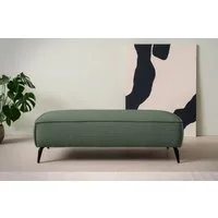 OTTO home Hocker TVINNU, zur Serie TVINNU, gemütlicher Sitzkomfort, rechteckig, schwarze Füße
