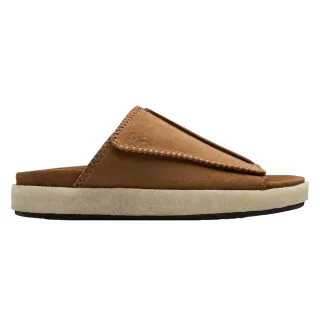 Clarks Originals - "Overleigh" Badesandale für Herren, Wildleder (Braun)