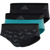 adidas Sportswear Slip Active Flex Cotton (3er Pack) elastisch, Logo-Bund, scheuerfreies Tragegefühl, ohne Eingriff
