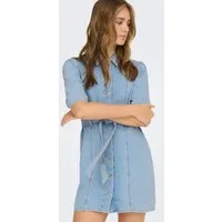 ONLY Jeanskleid ONLVIBBE SS BELT DNM DRESS AKM Baumwollmischung, regular fit