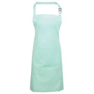 Premier - "Colours Collection" Latzschürze für Herren/Damen Unisex, Tasche (Aquablau)