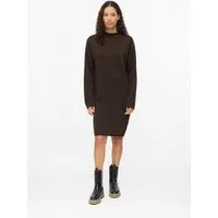 s.Oliver Midikleid Kleid Feinstrick-Kleid aus Viskosemix mit Rollsaum