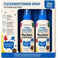 Miss Mouths Miss Mouth's Messy Eater Fleckenbehandlungsspray, Fleckentferner (2-St. 1er-2er-3er Set keine chemische Reinigung, Lebensmittel, Fett, Kaffee, Wäsche)
